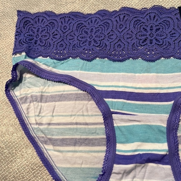 Secret Treasures Rayon Lace Hipster Panties MultiColor Various Sizes - Picture 6 of 6